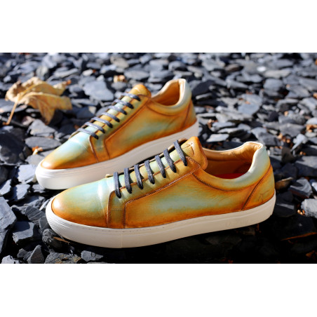 Sneaker LOUNGE patine "Oxyde"